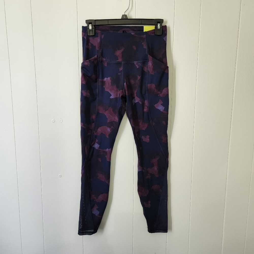 All in motion sculpted mesh leggings